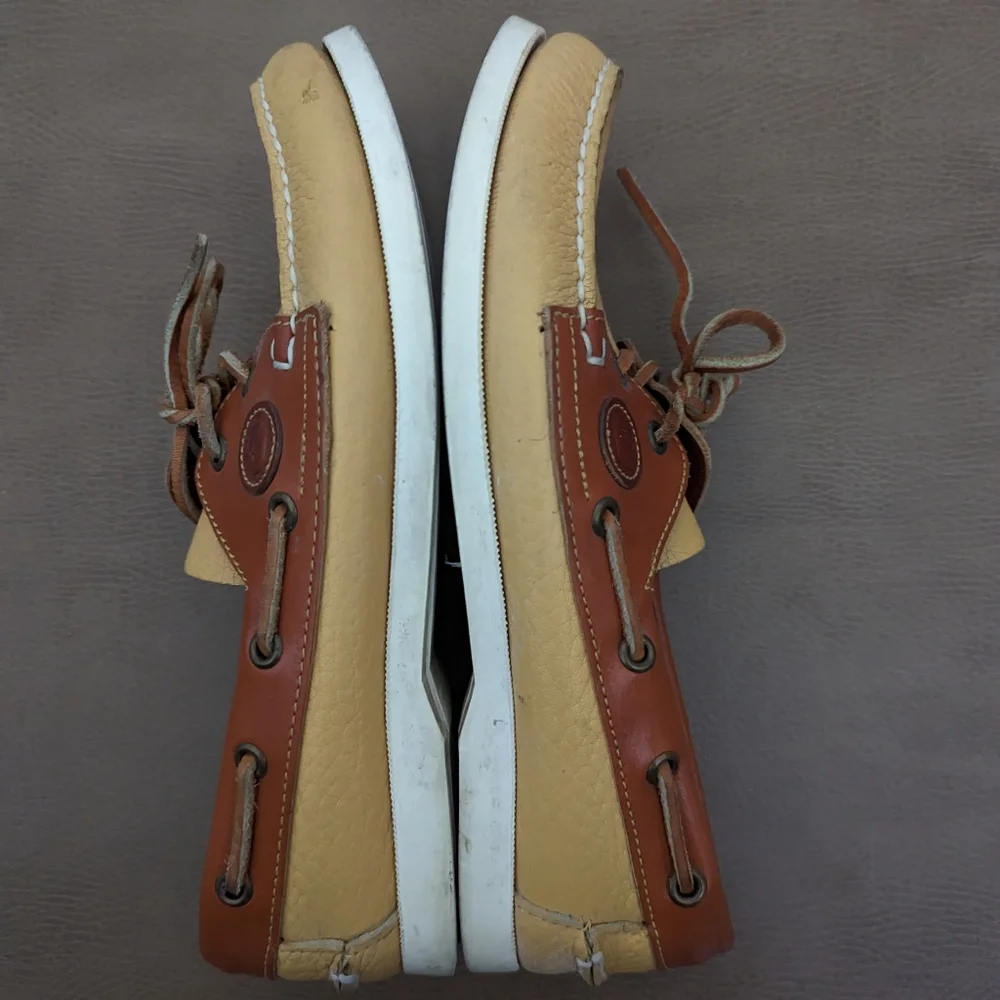 Dooney & Bourke Tan and Brown Loafers - Picture 6 of 8
